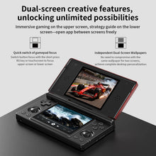 Anbernic RG DS Flip Handheld Game Console 4" IPS Dual Screen Android 14 4000mAh Gaming Player Supports AI RixelHK Wifi Streaming