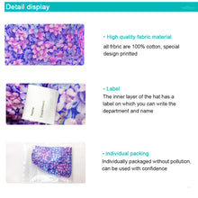 Cartoon Dinosaur series printed hospital surgical cap Reusable Hats  Protection Anti-dust Caps Breathable Caps Cover