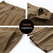 Men Summer New Brand Cotton Cargo Shorts Men Multi Pocket Breathable Casual Jogger Short Tactical Casual Short Male Dropshipping