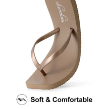 Bebealy Women's Fashion Summer Flip Flops Outdoor Beach Thong Sandals Lightweight Square Toe Flip Flop Lady Pool Shower Slippers