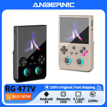 Anbernic RG477V 4.7 Inch Android LTPS Handheld Console