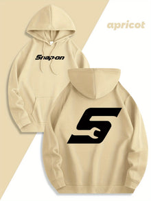 Sweat à capuche Red Snapon 2025, pull décontracté à manches longues, sweat à capuche chaud toutes saisons en maille 100 % polyester avec cordon de serrage