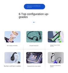 run for shokz Bone Conduction Headphones Bluetooth Open Ear Earphones Wireless On Ear Headphones Sport Wireless Headset for Run