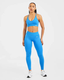2 Pieces Set Adapt Seamless Strappy Sports Bra Leggings Set Yoga Fitness Set Women Workout Running Sports Leggings Gym Suit
