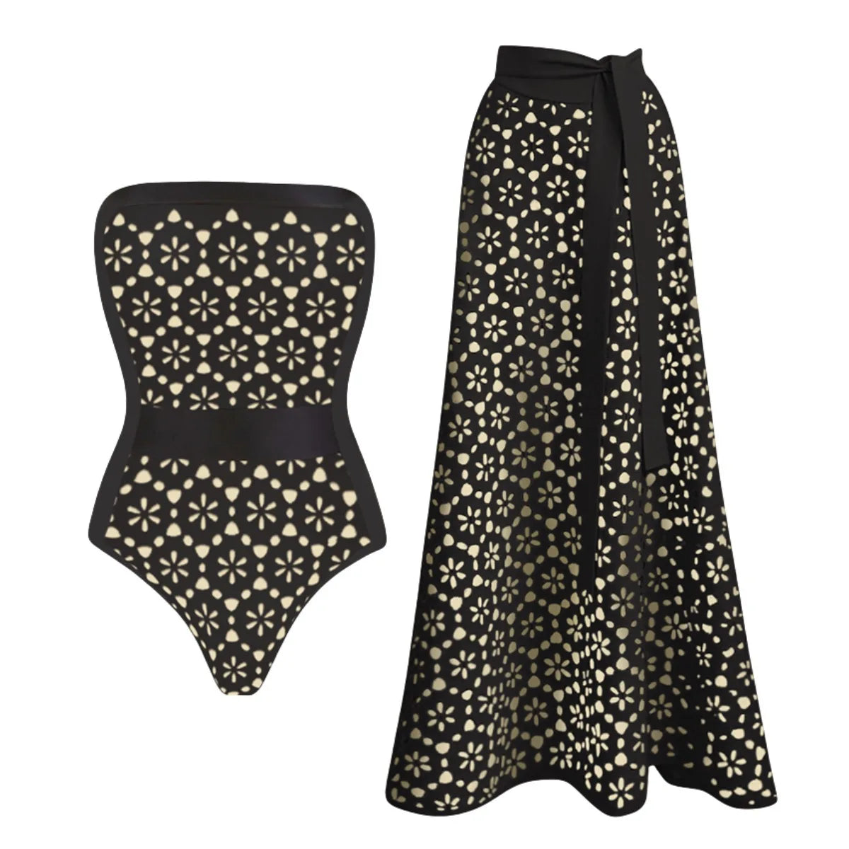 2026 New Sexy Ruffle Bikini Set Printed Brazilian Biquini Women Swimwear Skirt Bathing Suit Girls Summer Beachwear Dress