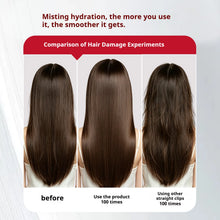 Steam Hair Straightener, Steam Sesh, Steam Reduces Damage, Nourishes Hair & Expedites Straightening, Flat Iron with Press Smooth