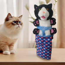 Cats Puppet Wrestler Cat Wrestling Glove Toy Puppet Interactive Hand Puppet with Sturdy Padding for Safe Play Cat and Dog Toys