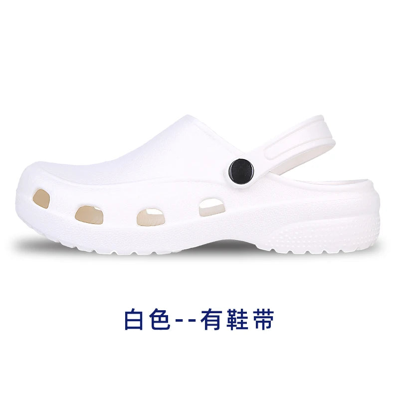 Medical Scrub Clogs Nurse Garden Shoes Arch Support House Slippers Sandals Breathable Slip On Indoor Outdoor Doctor Clogs X03