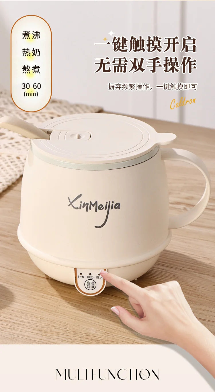 Personal Multifunction Wellness Cup, Ceramic Electric Heating Mug for Milk Tea Soup, Fast Portable Warmer for Travel Breakfast