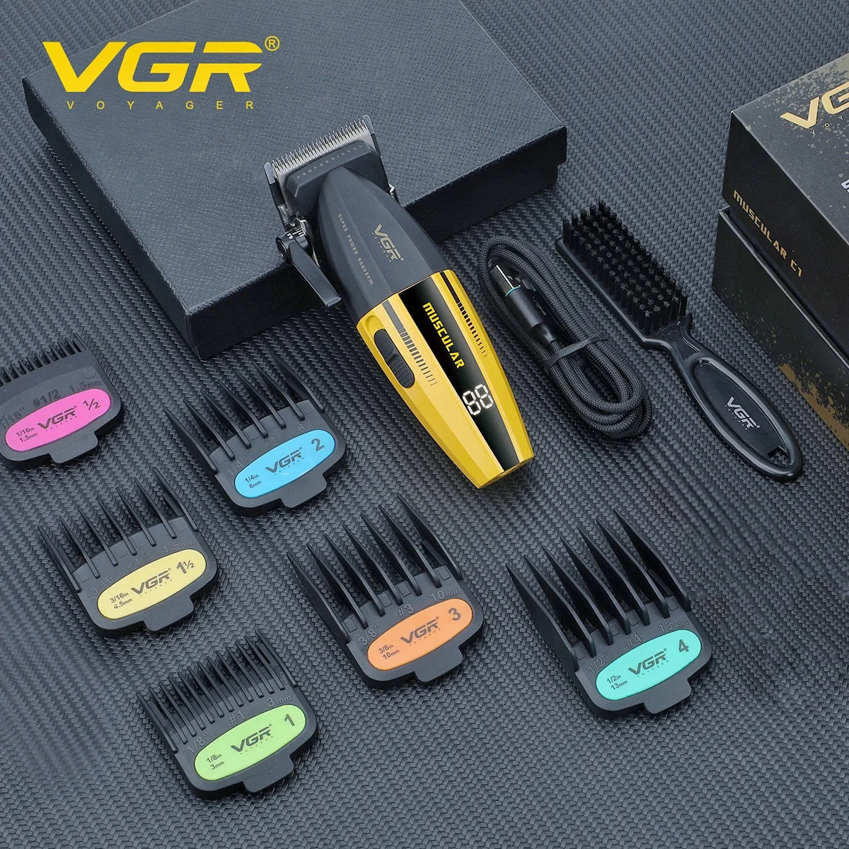 VGR Hair Clippers 9000 RPM Professional Trimmer for Men