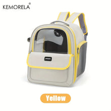 Large Capacity Breathable Mesh Portable Foldable Pet Carrier Backpack for Dog and Cat Outdoor Travel Camping Hiking Supplies