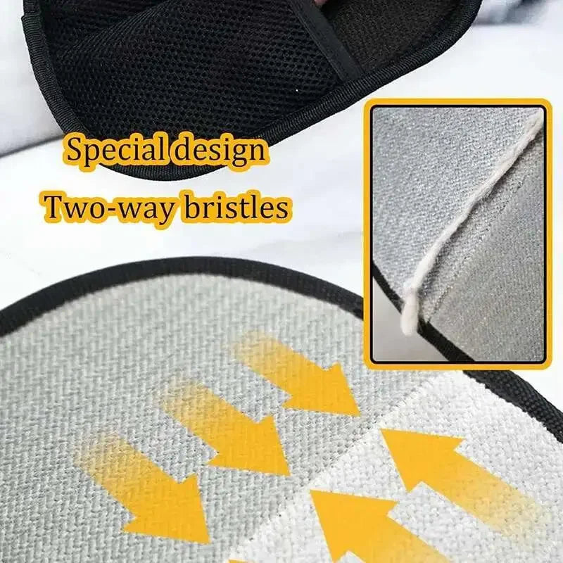 Upgraded Pet Hair Cleaning Removal Gloves Pet Grooming Finger Glove Reusable Sofa Carpets Cat Dog Hair Cleaning Tools