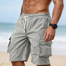 New Summer Shorts for Men, Casual Sporty Multi-Pocket Work Pants, European and American Style, Trendy Outerwear for Sale