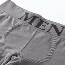 5 Pcs Thin Style Men's High Elastic Plain Color Comfortable Boxer Briefs Panties Breathable Pantyhose