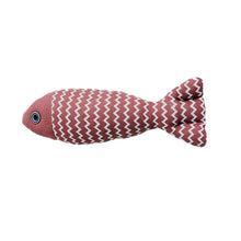 Pet cat toy to relieve boredom and self-entertaining cat imitation hemp cloth cat mint fish tooth grinding training kitten