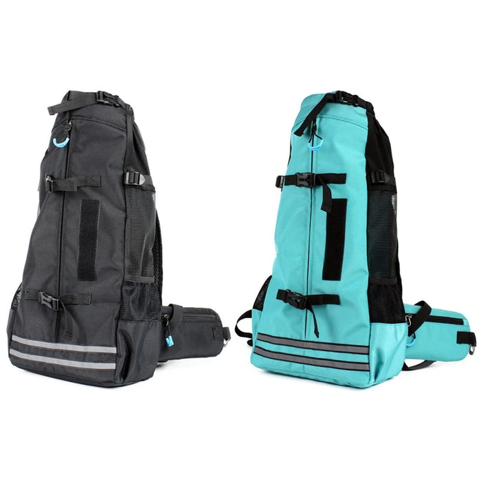 Pet for Carrier Backpack Hiking Camping for Medium Dogs Cats Puppies Walking Travel Bag Easy-Fit for Traveling