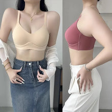 FallSweet 2PCS/set Seamless Push Up Bra for Women Wireless Bralette 3/4 Cup Soft Comfortable Underwear Sexy Female Lingerie