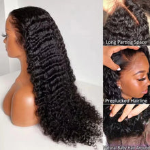 Human Hair Loose Deep Wave Glueless Wig13x6 13x4 HD Lace Front Preplucked Natural Black Brazilian Hair 16 42 Inch Jerry Curly