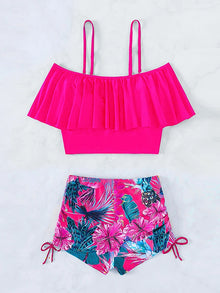 VigoBreviya 2026 Off Shoulder Bikini High Waist Backless