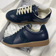 Retro GAT Sneakers Handmade Genuine Leather German Army Trainers Luxury Soft Flat Casual Shoes Men Women Spring Autumn Walking