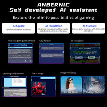 Anbernic RG Slide Retro Handheld Game Console 4.7-inch LTPS in-Cell Screen Capacitive Joystick Android 13 System Support AI 5G