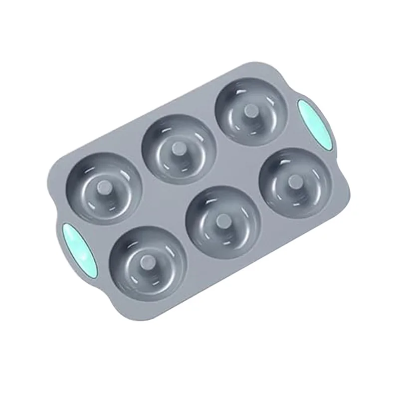 Silicone Fluted Cake Pans Non-Stick Kitchen Oven Baking Pans Easy Release Oven Cake Molds with Muffin Pan Donut Pan Loaf Pan