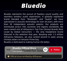 Bluedio HT Wireless Headphones Bluetooth 5.4 HIFI Sound Wired Headset 57mm Loudspeaker Built-in Microphone 650mAh Battery