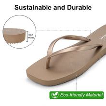 Bebealy Women's Fashion Summer Flip Flops Outdoor Beach Thong Sandals Lightweight Square Toe Flip Flop Lady Pool Shower Slippers