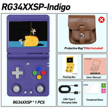 Anbernic RG34XXSP 3.4-Inch IPS Linux 64-bit Game Console H700 quad-core 1GB Retro Game Player HD-Connect To TV RG 34XXSP 3300mAH