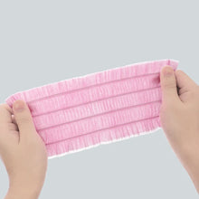 20/50/100pcs Disposable Spa Headbands Soft Non- Elastic Facial Hair Bands For Sauna, Facial Cleansing, Skincare & Makeup