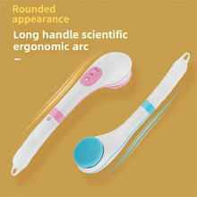 New Waterproof Electric Bath Brush Long Handle Scrub Brush Back Scrubber Five-In-One Shower Brush Home Use Bathing Device