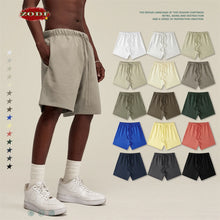 ZODF 2025 Summer Men Heavy Weight 425gsm Cotton Shorts Unisex Women Loose High Street Comfortable Solid Pants Streetwears HY0495