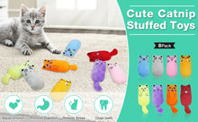 SCGK Cat Toy Catnip Toys Soft Plush Cat Nip Chew Toy for Indoor Cats, Interactive Kitten Pillow Kitty Teething Toys for Cat