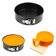 Removable Bottom Non-Stick Metal Bake Mould Round Cake Pan Bakeware  Carbon Steel Cakes Molds Kitchen Accessories