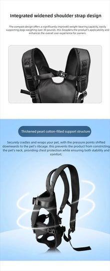 Pet Front Carrier Backpacks Ajustable Hands Free Dog Backpack For Small Mediun Dogs Breathable Cats Outdoor Travel Carrier Bags