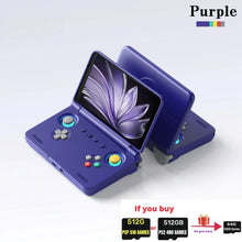Retroid Pocket Flip 2 Retro Handheld Game Console Video Game Console 5.5Inch AMOLED Touch Screen SD865 8G+128G Android13 PSP PS2