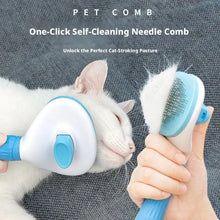 Pet Dog Brush Cat Comb Self Cleaning Pet Hair Remover Brush Pets Dematting Comb Dogs Accessories For Dogs Cats Grooming Tools