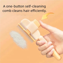 Self Cleaning Pet Grooming Brush Slicker Comb for Cats Dogs Deshedding Dematting Tool for Long Short Fur Loose Hair Remover