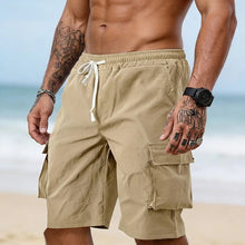 New Summer Shorts for Men, Casual Sporty Multi-Pocket Work Pants, European and American Style, Trendy Outerwear for Sale