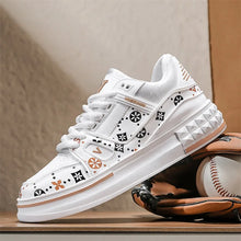 Sneaker Casual Men Designer Easy Matching Board Shoes Fashion Microfiber Leather Breathable Height Increased Flat Platform Shoes