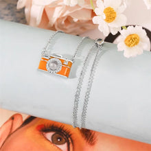 Custom Photo Camera Necklace Personalized Picture Projection Necklace Customized Photo Necklaces Jewelry Gifts for Women Lover