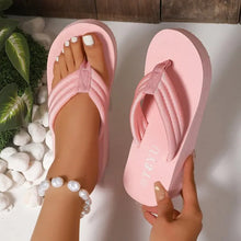 Womens Stylish Ultra Light Flip Flops Slides - Soft Indoor & Outdoor Sandals - Perfect for Beach, Pool, Vacation - Quick-Dry