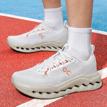 Men's Running Shoes Breathable Mesh Shock Absorption Hollow Out Sole Lightweight Sports Sneakers Non-slip Walking Shoes