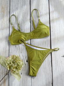 Miyouj Push Up Bikini Set Solid Two Piece Swimsuit 2026