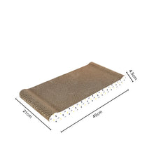 Cat Scratchers Lounge Cardboard Cat Scratching Board Pads Durable Corrugated Paper Grind Claws Pets Sofa Kittens Cat Accessories
