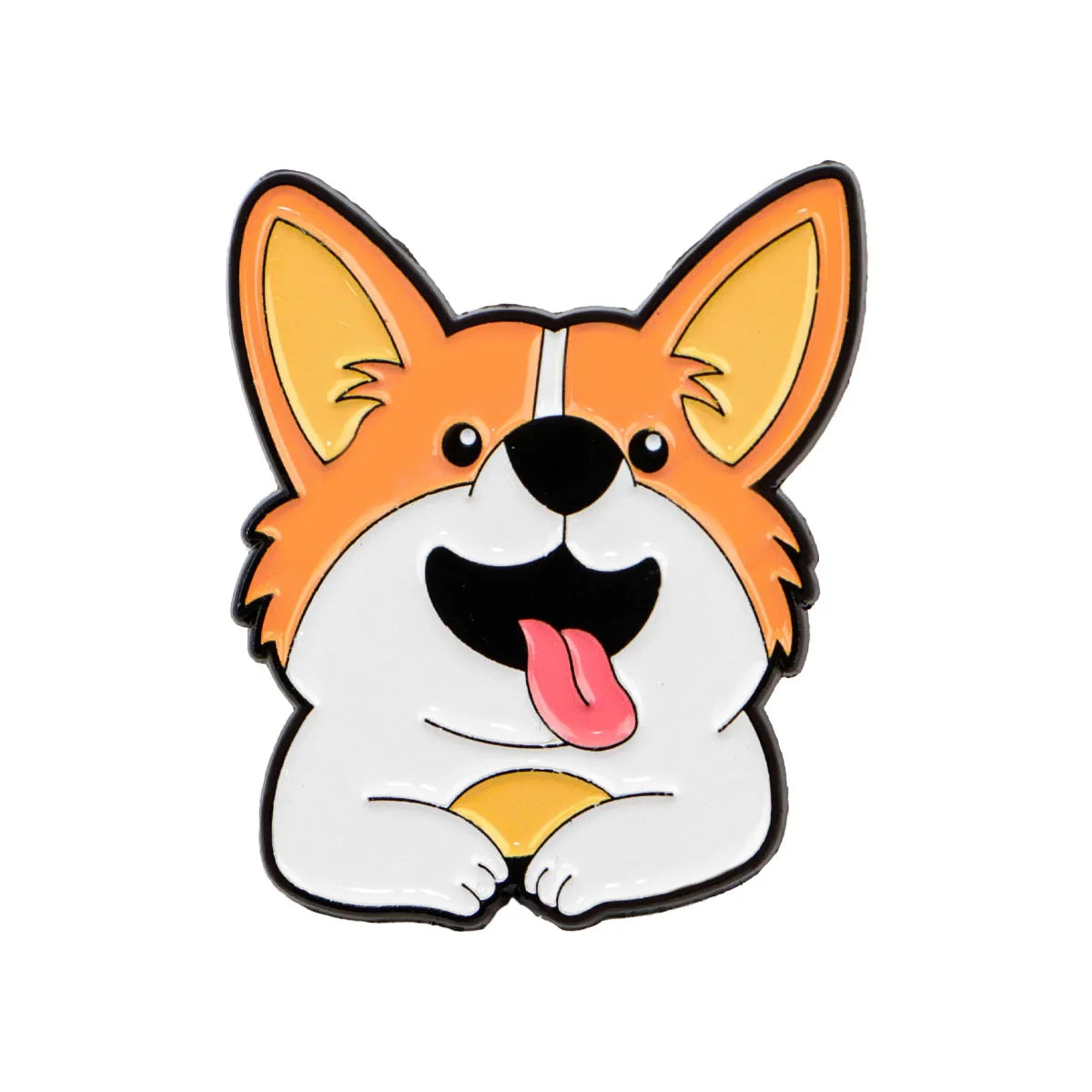 Cute Golden Retriever Border Collie Beagle Collie Enamel Pin Cartoon Pet Dog Animal Brooch Lapel Badge Jewelry Gifts For Friends