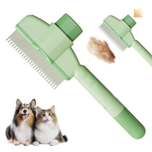 Self-Cleaning One-Button Dog Comb Pet Hair Remover Cat Brush Massage Grooming Combs for Dogs And Pets