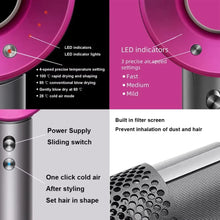 Six in One Hair Dryer with Negative Ions Air Wrap Curlers