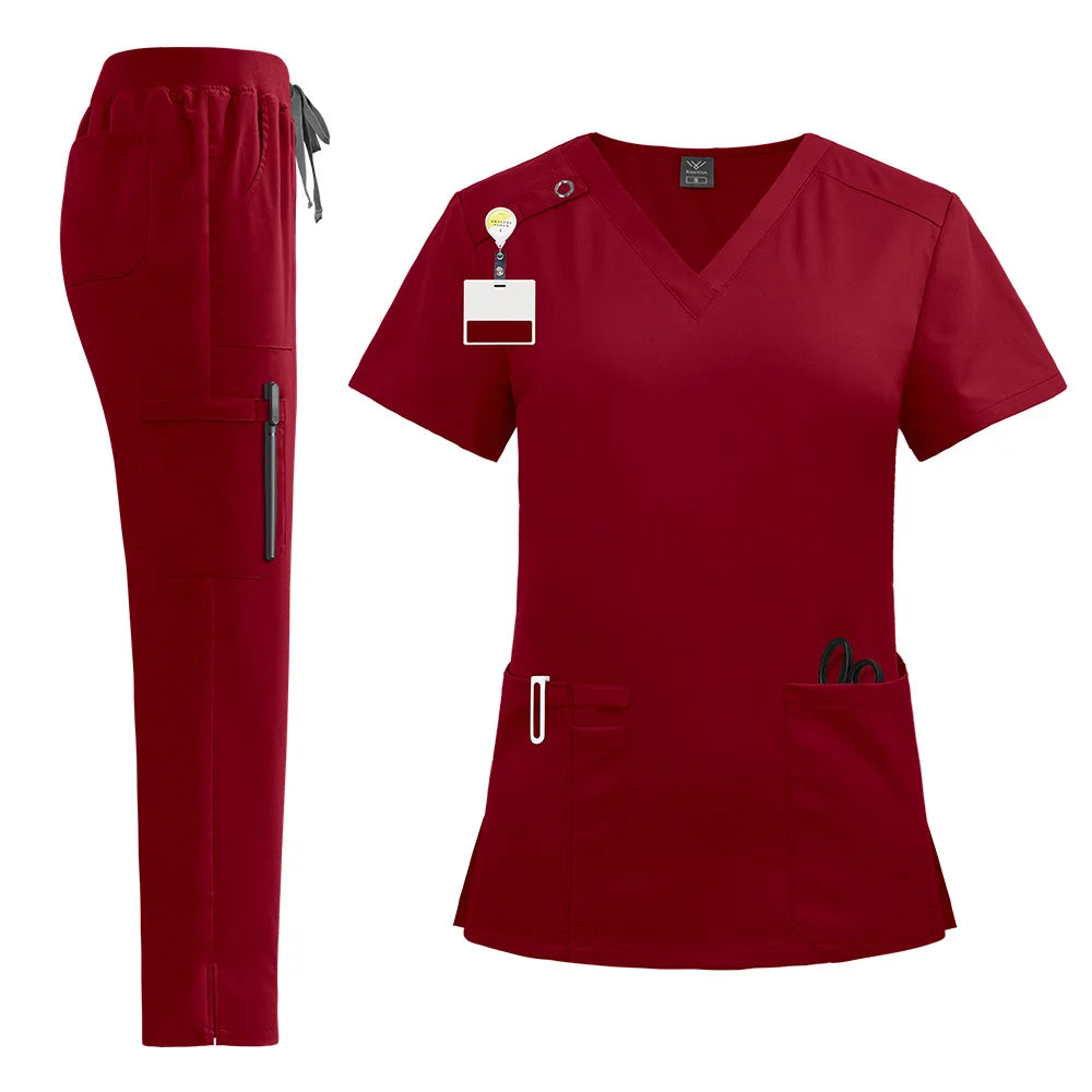 High Quality Design Medical Scrubs Sets Hospital Doctors Unisex Uniforms Nurses Accessories Dental Clinic Surgical Lab Workwear