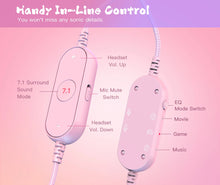 FIFINE Gaming Headset with RGB/7.1 Surround Sound/MIC/Line control,USB Over-ear Headphone for Gamer/PC/PS4/PS5 Ampligame H6P